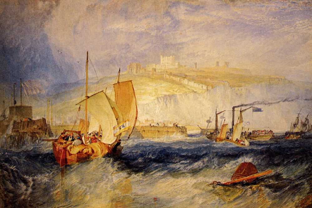 Картина Dover Castle – художник Джозеф Уильям Мэллорд Тёрнер