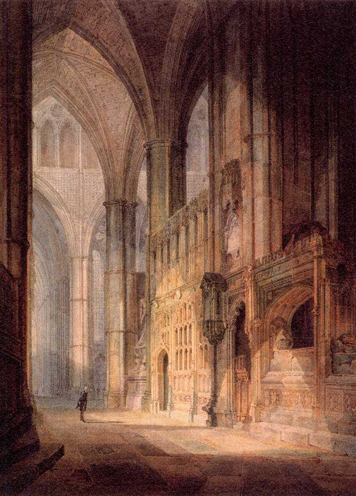 Картина St. Erasmus in Bishop Islips Chapel Westminster Abbey – художник Джозеф Уильям Мэллорд Тёрнер