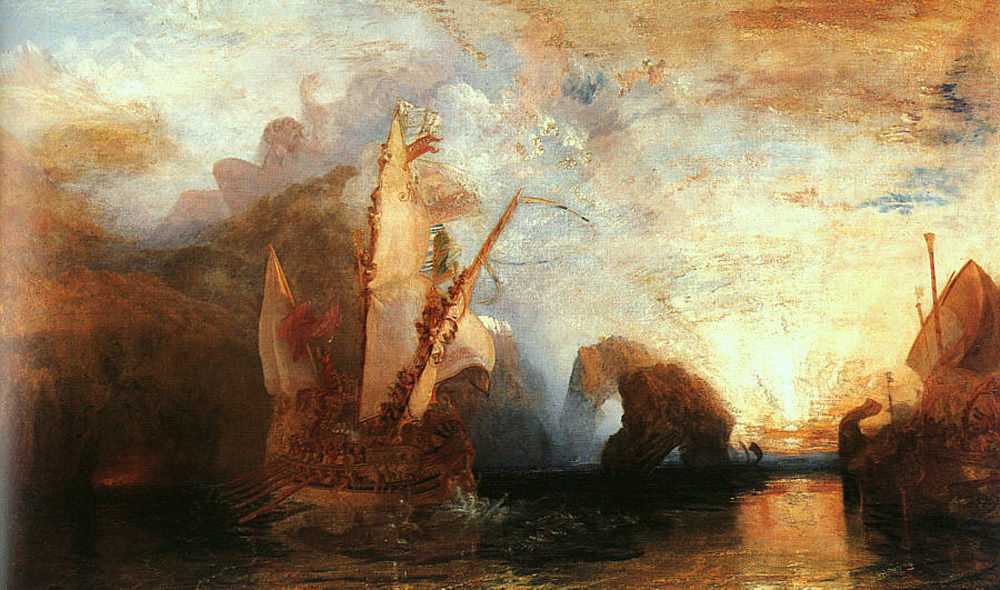 Картина Ulysses Deriding Polyphemus – художник Джозеф Уильям Мэллорд Тёрнер