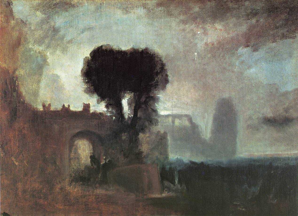 Картина Archway with Trees by the Sea – художник Джозеф Уильям Мэллорд Тёрнер