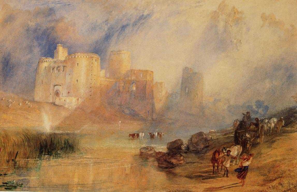 Картина Kidwelly Castle – художник Джозеф Уильям Мэллорд Тёрнер