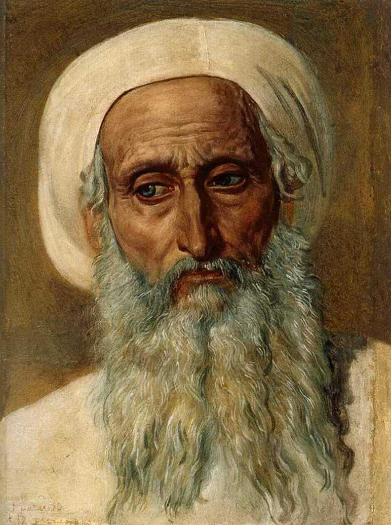 Картина Голова фарисея в чалме – художник Александр Андреевич Иванов