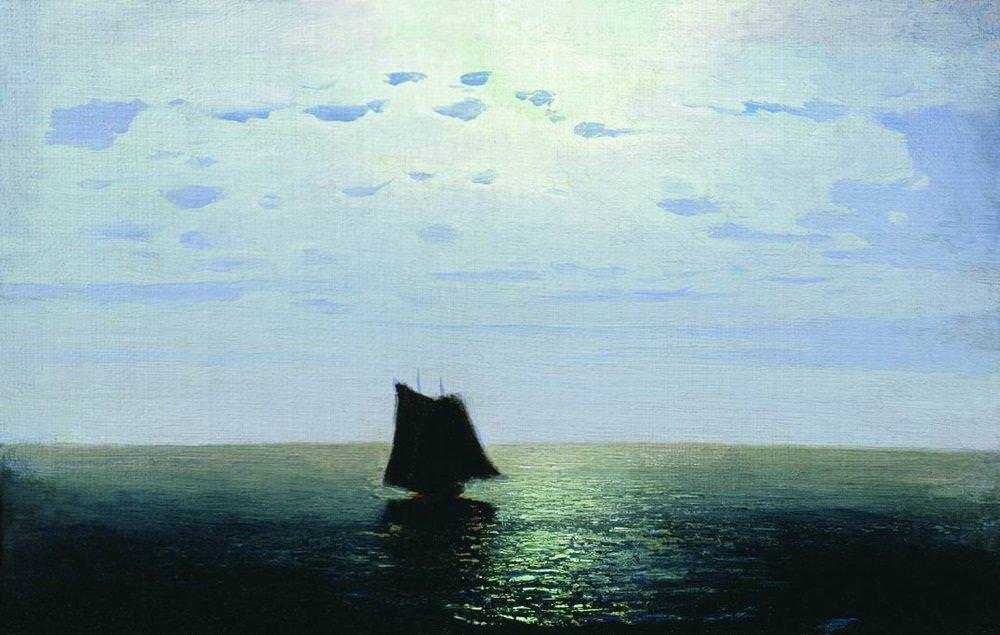 Картина Лунная ночь на море – художник Архип Иванович Куинджи