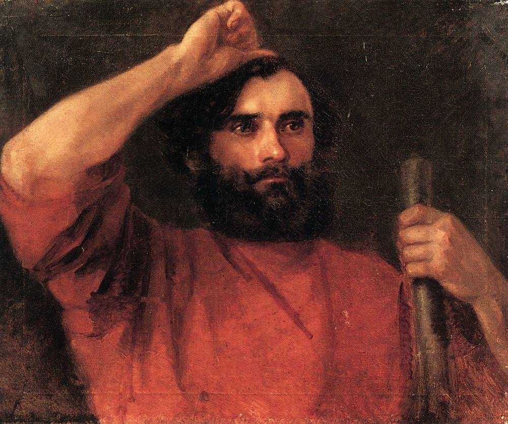 Картина Натурщик – художник Карл Павлович Брюллов