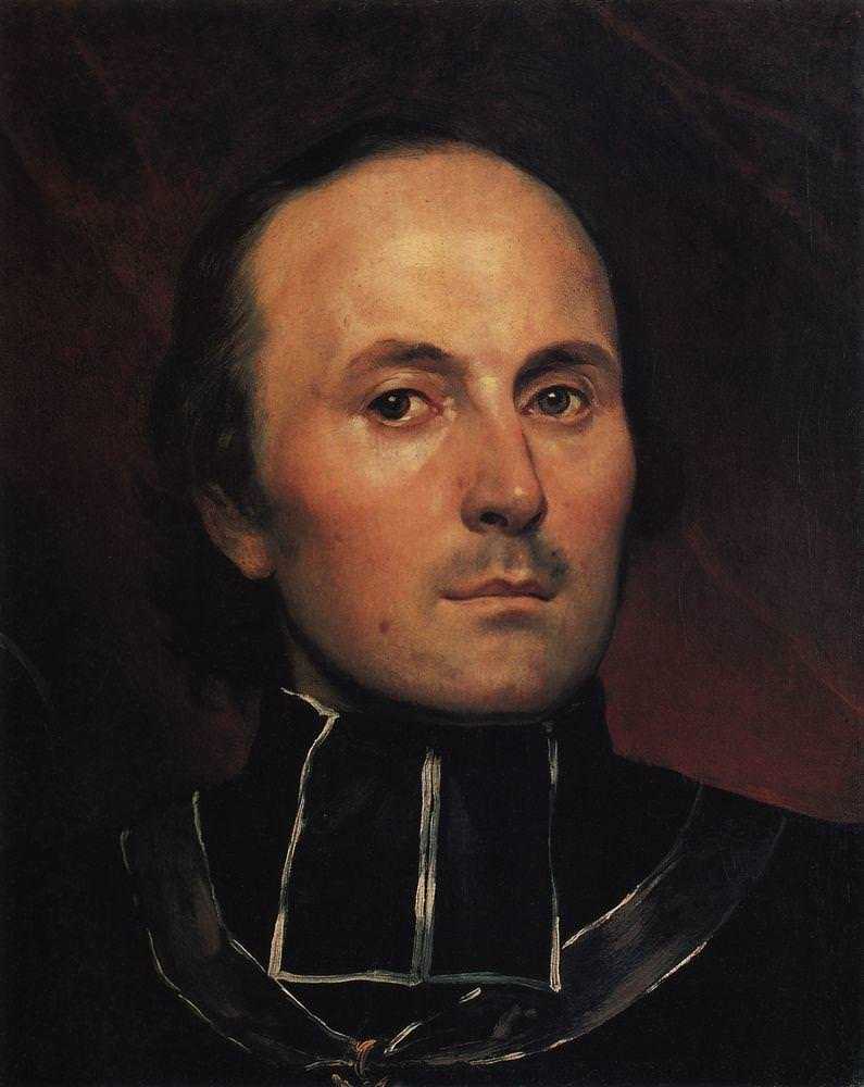 Картина Голова аббата – художник Карл Павлович Брюллов