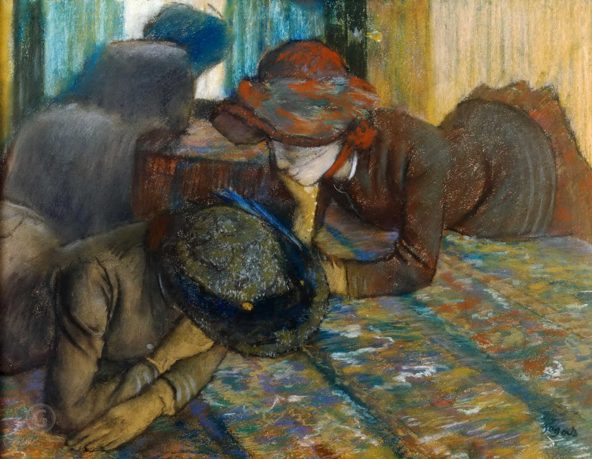 Картина Беседа – художник Эдгар Дега