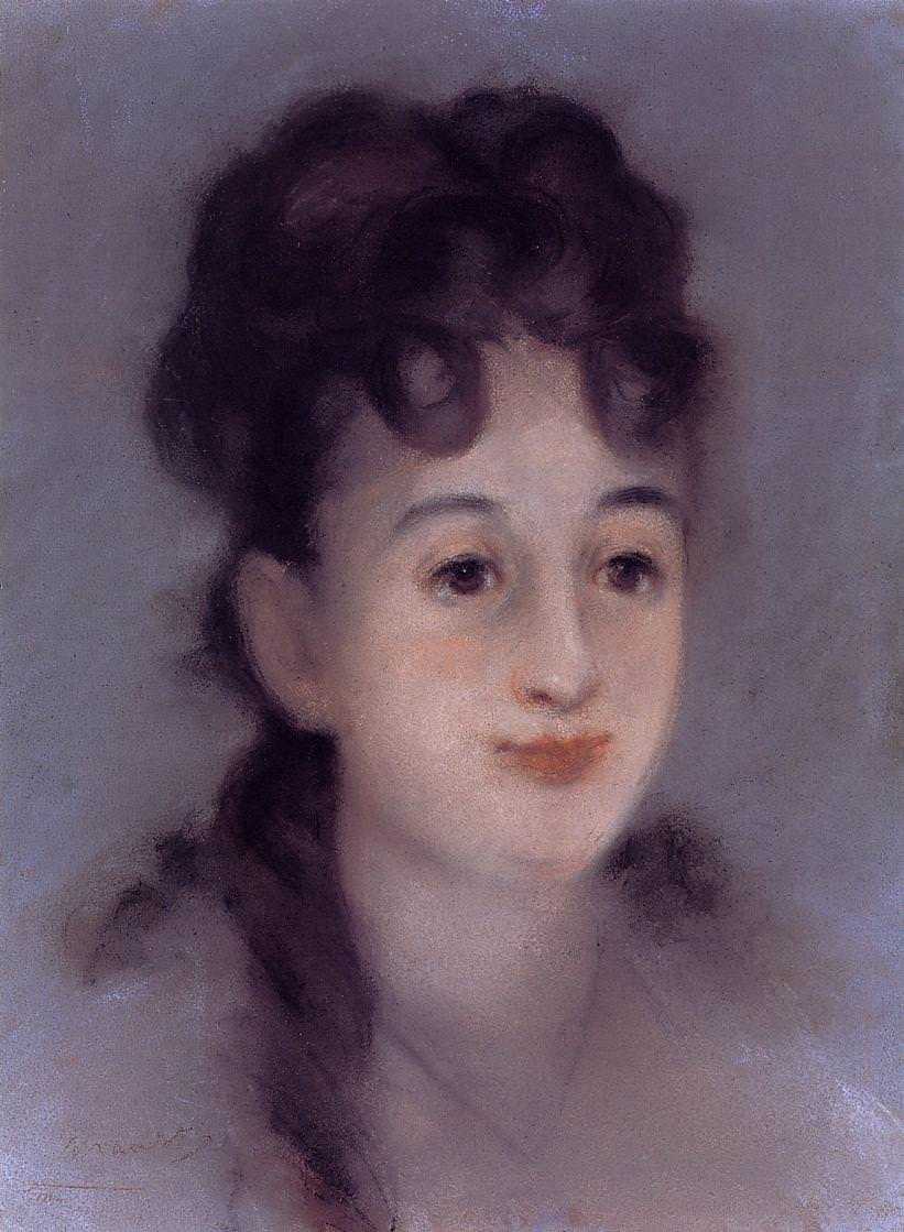 Картина Ева Гонcалес – художник Эдуард Мане