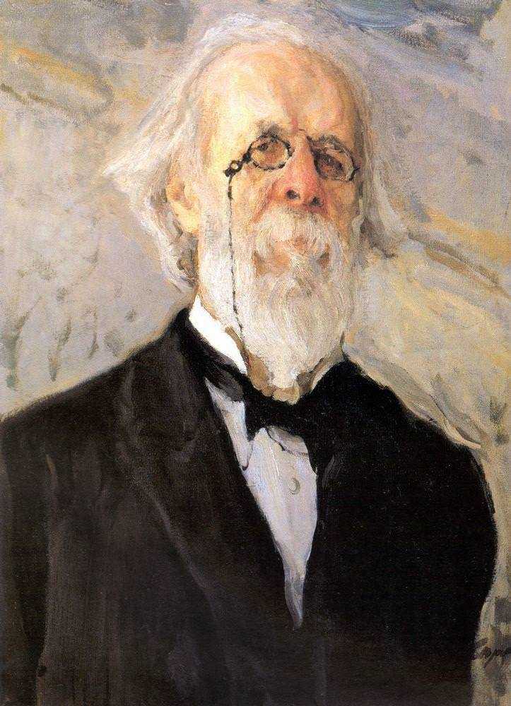 Картина Портрет Д. В. Стасова – художник Валентин Александрович Серов