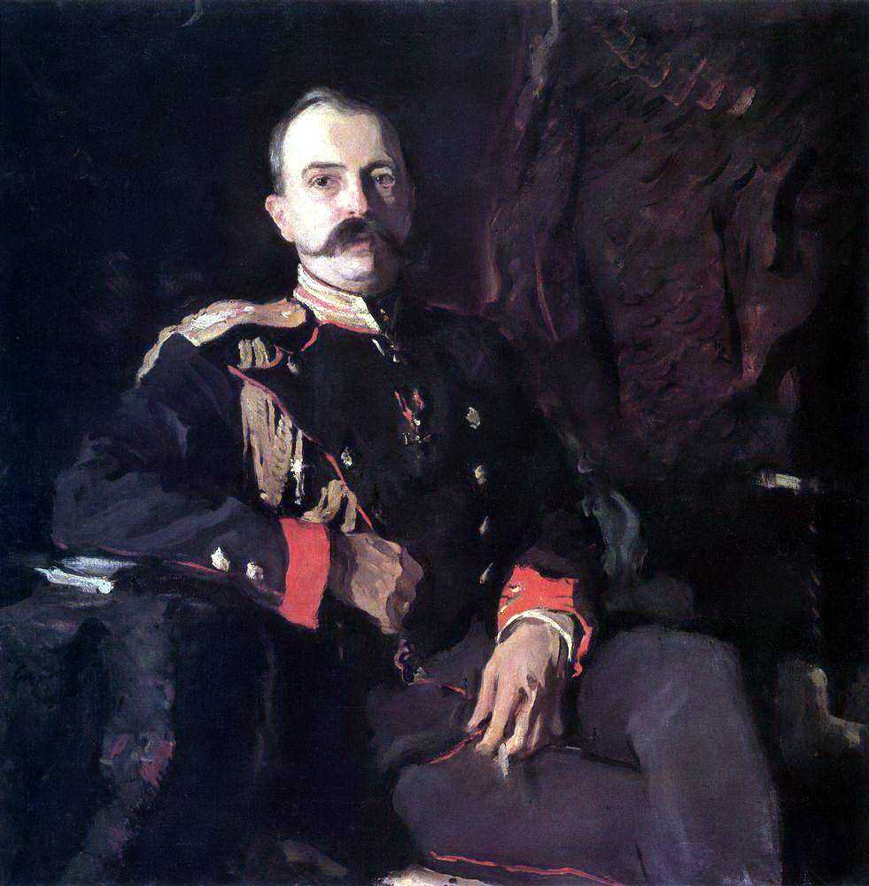 Картина Портрет великого князя Георгия Михайловича – художник Валентин Александрович Серов