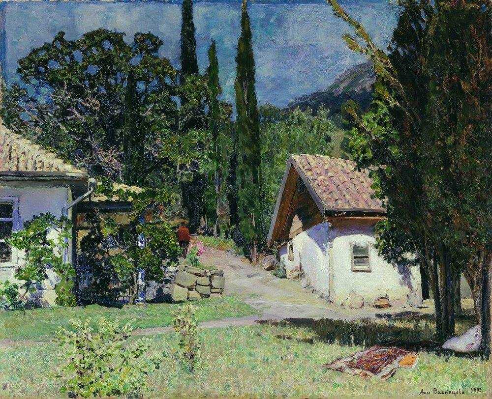 Картина Крымский вид – художник Аполлинарий Михайлович Васнецов