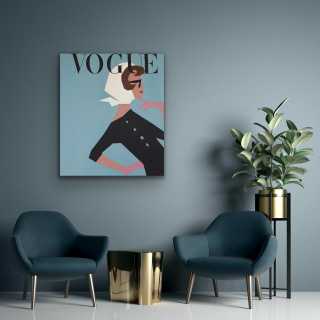 Vogue in blue