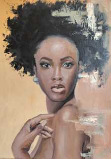 Chica afroamericana