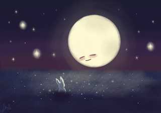 Заяц и Луна